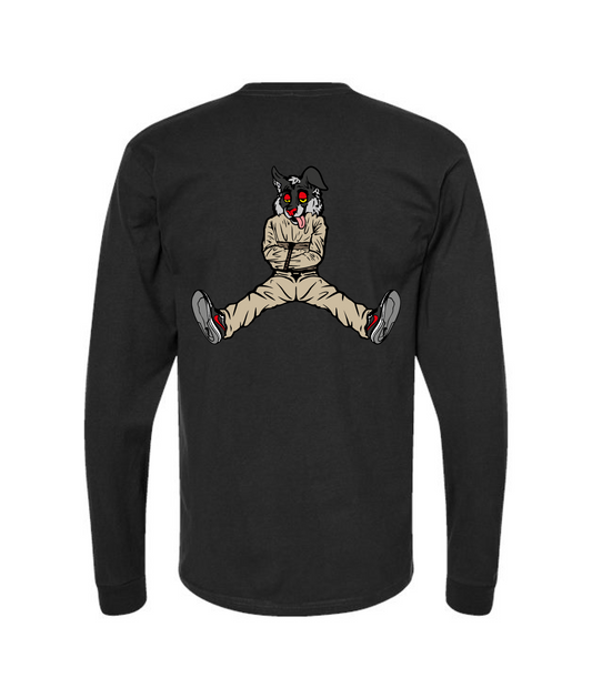 V-CTATOP - STRAITJACKET - Black Long Sleeve T