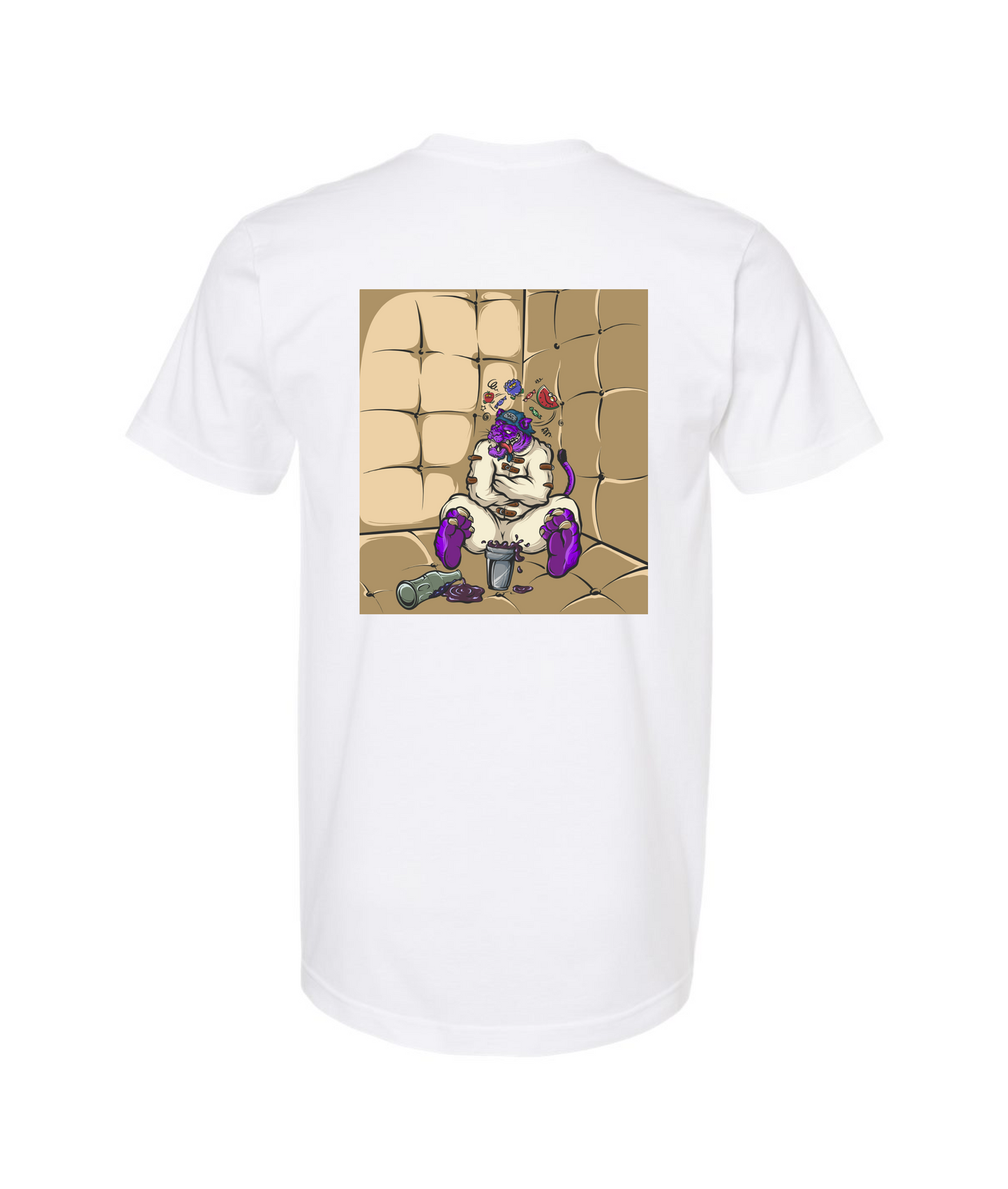 CrazyTrainApparel - CODEINE CRAZY - White T-Shirt