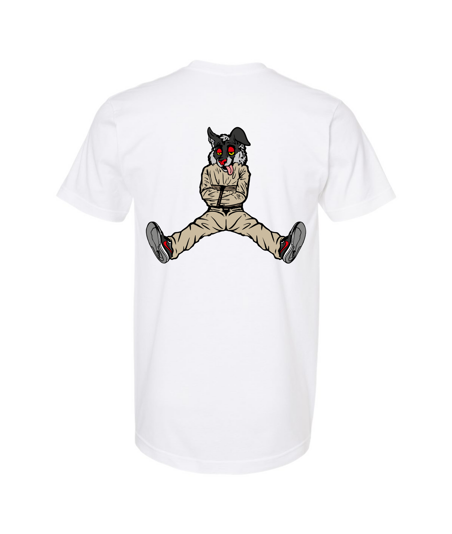 CrazyTrainApparel - STRAITJACKET - White T Shirt