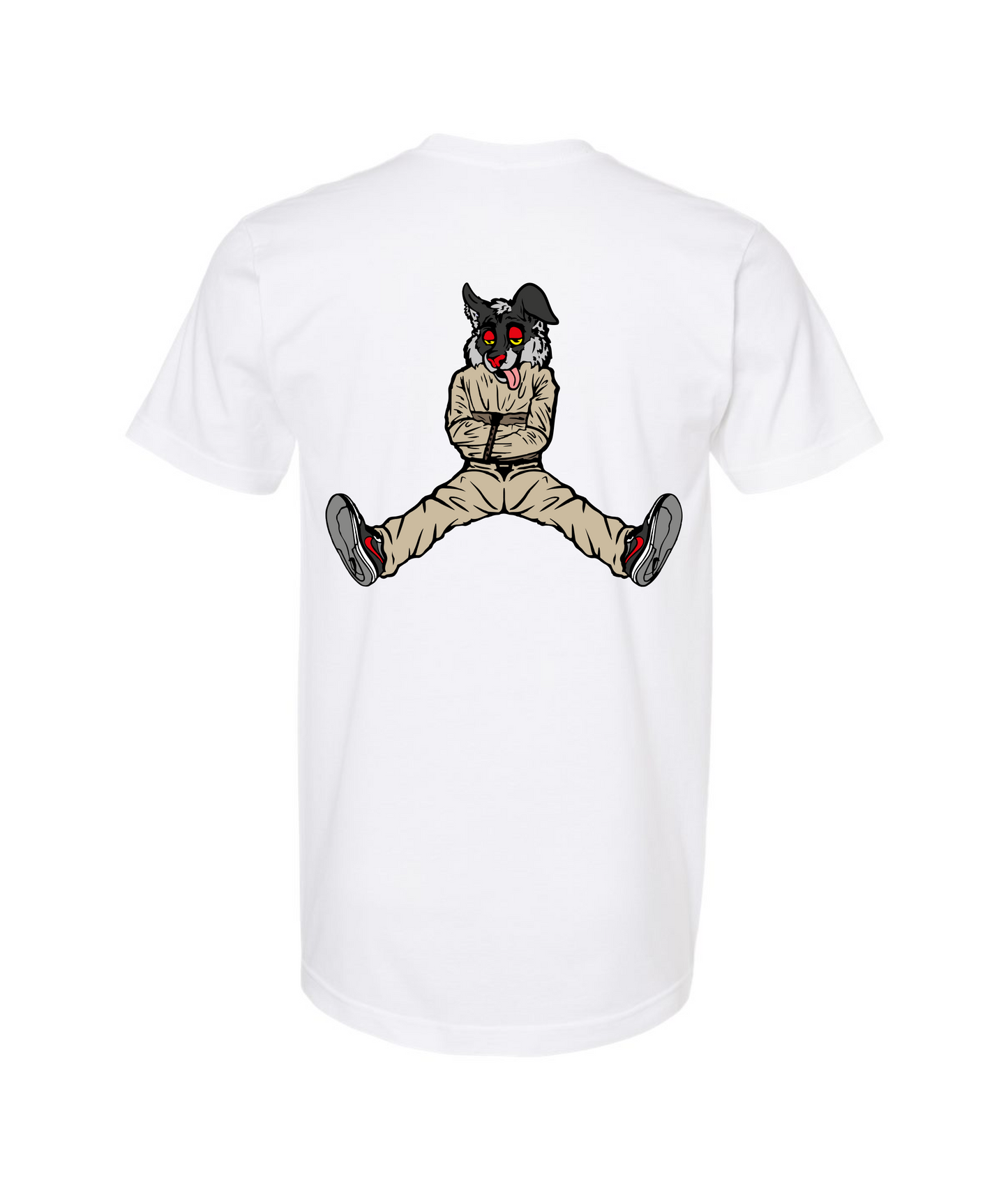 V-CTATOP - STRAITJACKET - White T Shirt