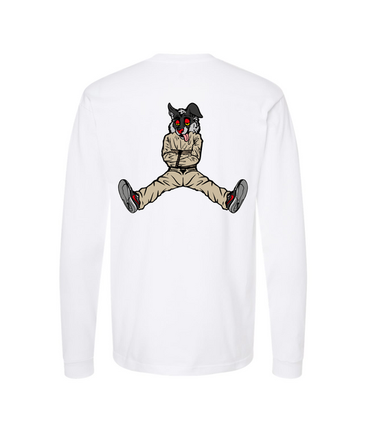 V-CTATOP - STRAITJACKET - White Long Sleeve T
