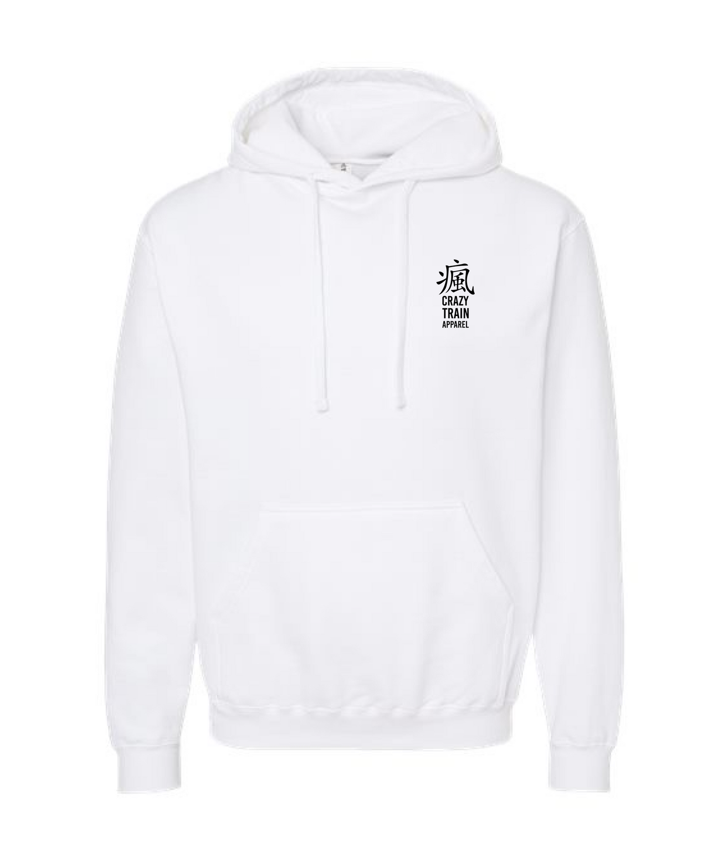 V-CTATOP - STRAITJACKET - WHITE WOLF - White Hoodie