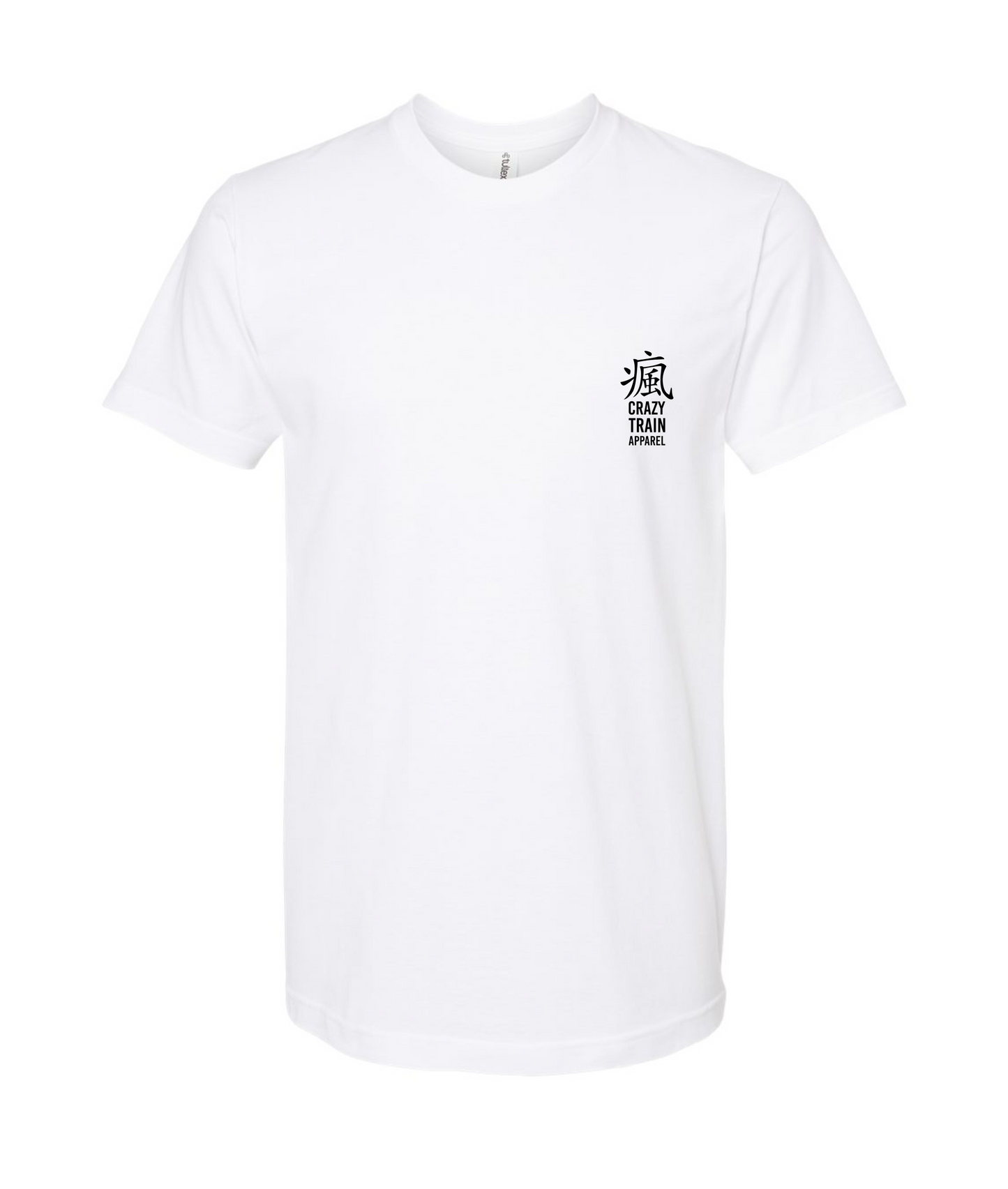 V-CTATOP - STRAITJACKET - BROWN WOLF - White T-Shirt