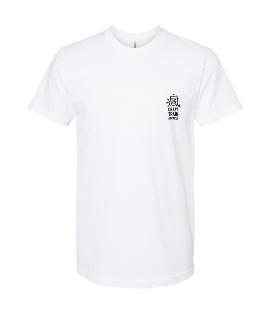 V-CTATOP - STRAITJACKET - BROWN WOLF - White T-Shirt
