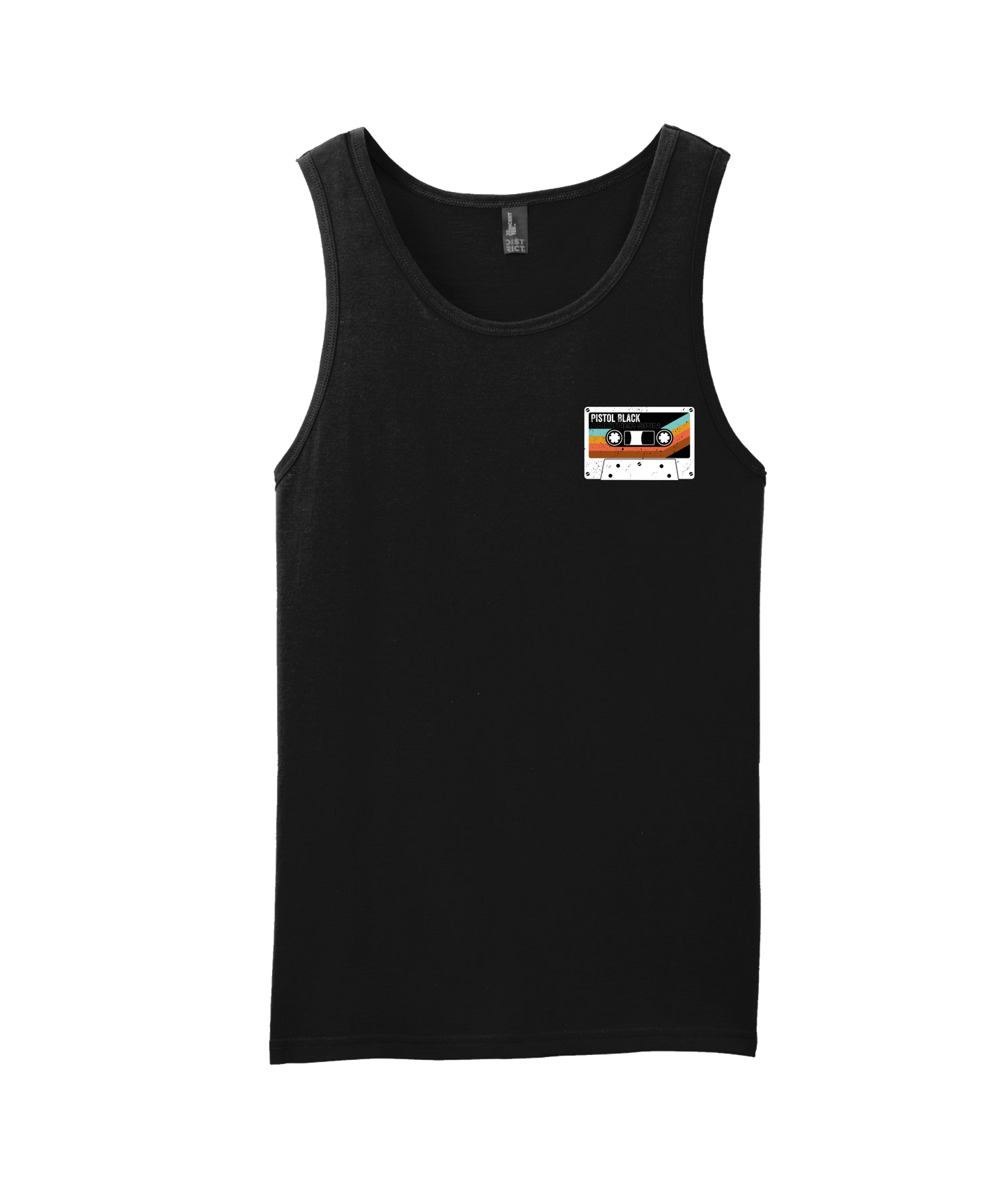 Pistol Black - Another Spin - Black Tank Top