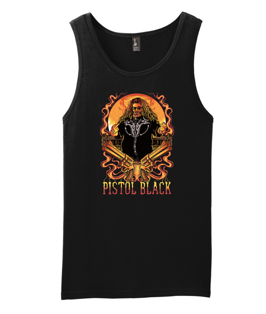 Pistol Black - Black Tank Top