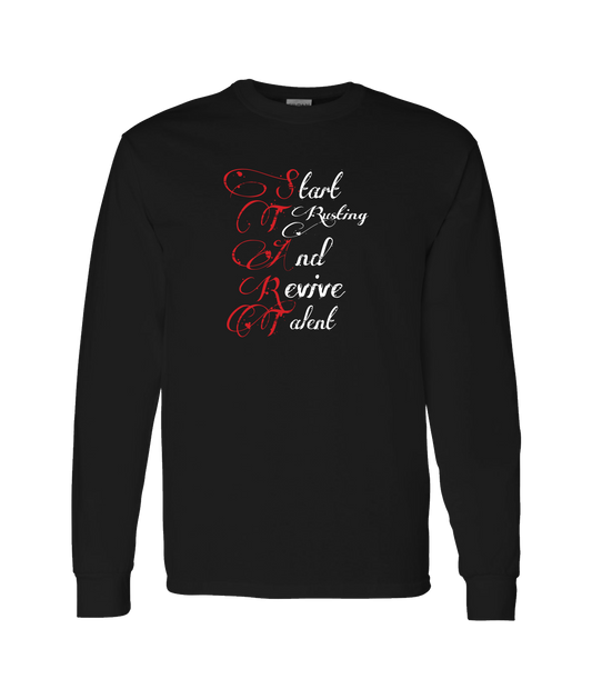 V-D2XTOP - S.T.A.R.T - Black Long Sleeve T