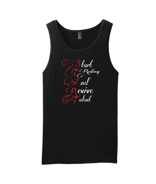 V-D2XTOP - S.T.A.R.T - Black Tank Top