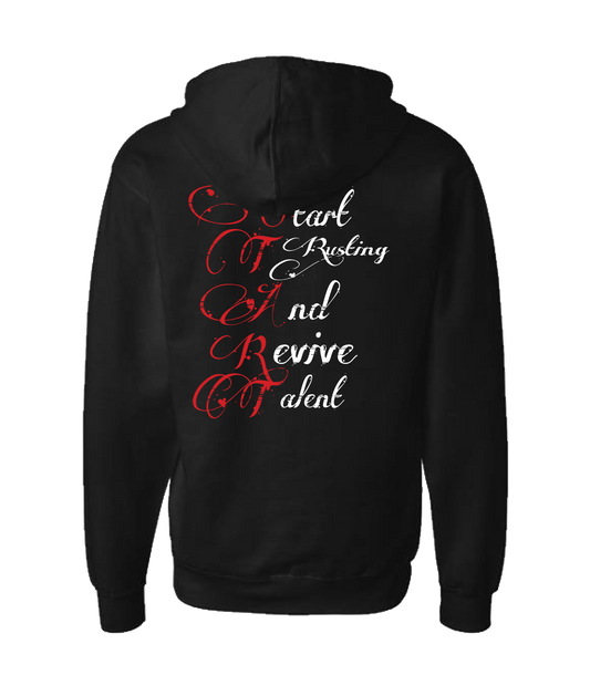 V-D2XTOP - S.T.A.R.T - Black Zip Up Hoodie