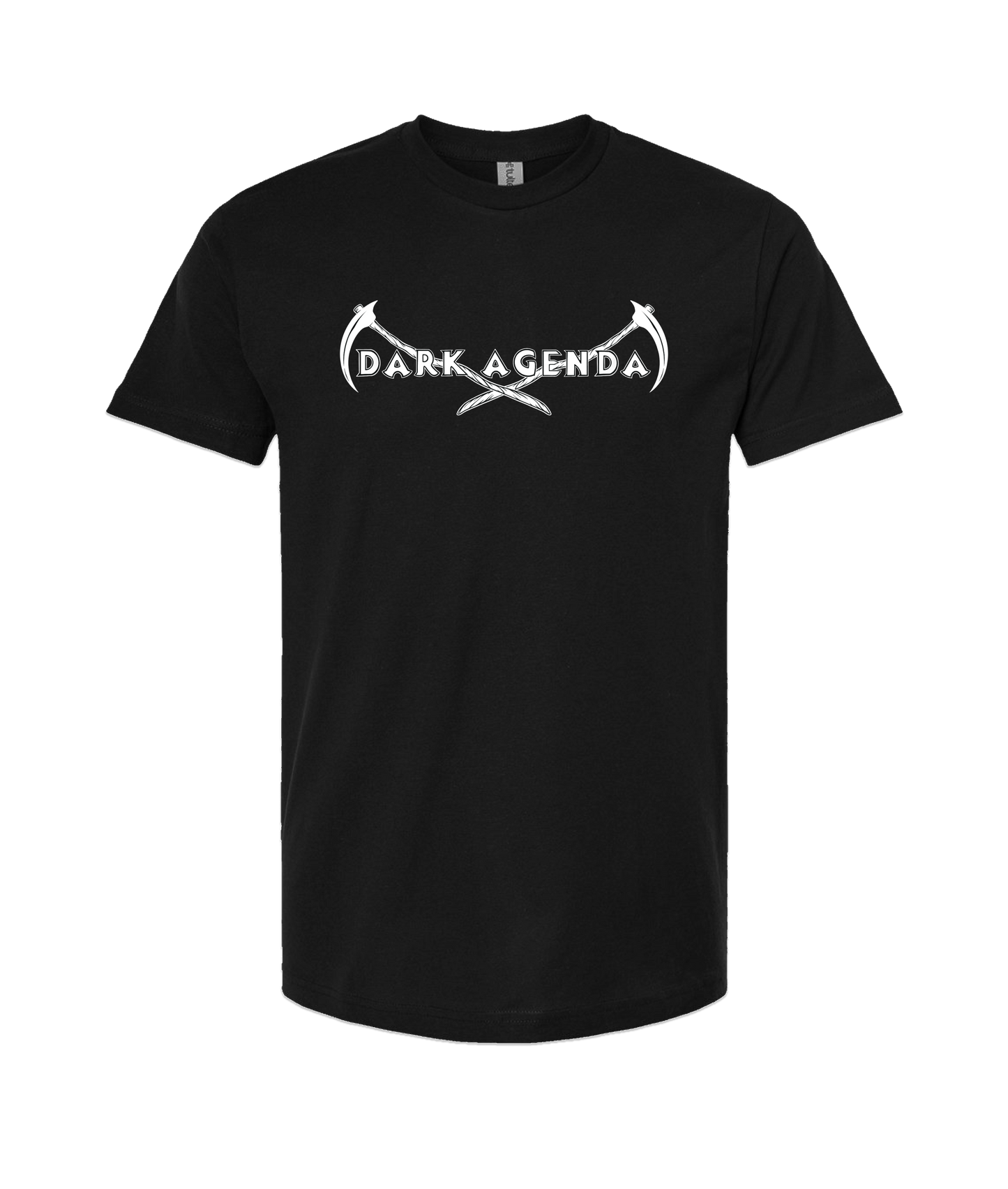Dark Agenda - Logo 2 - Black T-Shirt