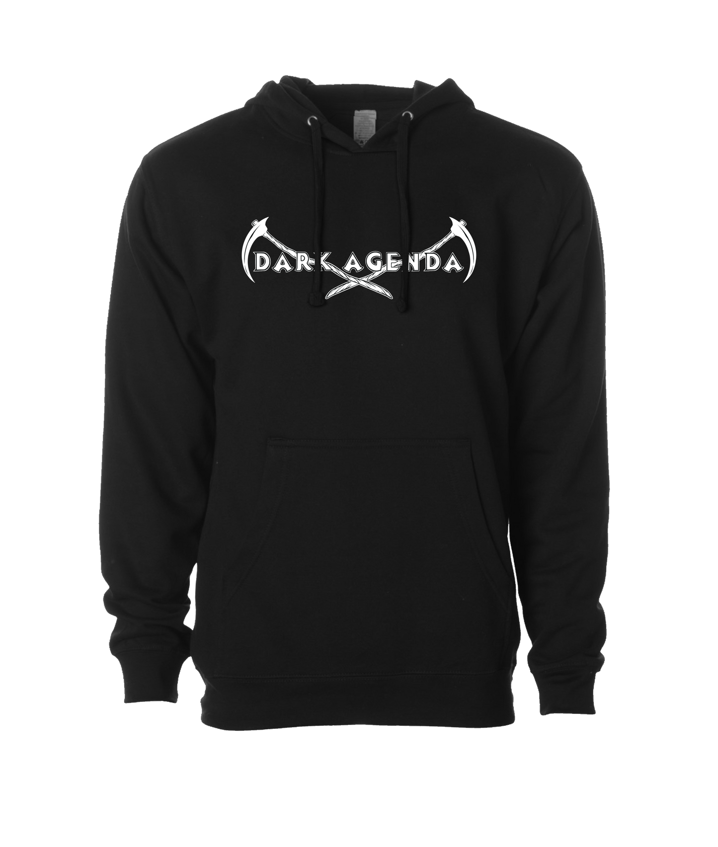 Dark Agenda - Logo 2 - Black Hoodie