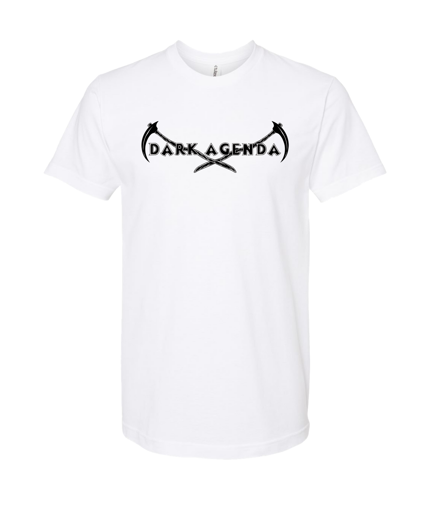 Dark Agenda - Logo 2 - White T-Shirt