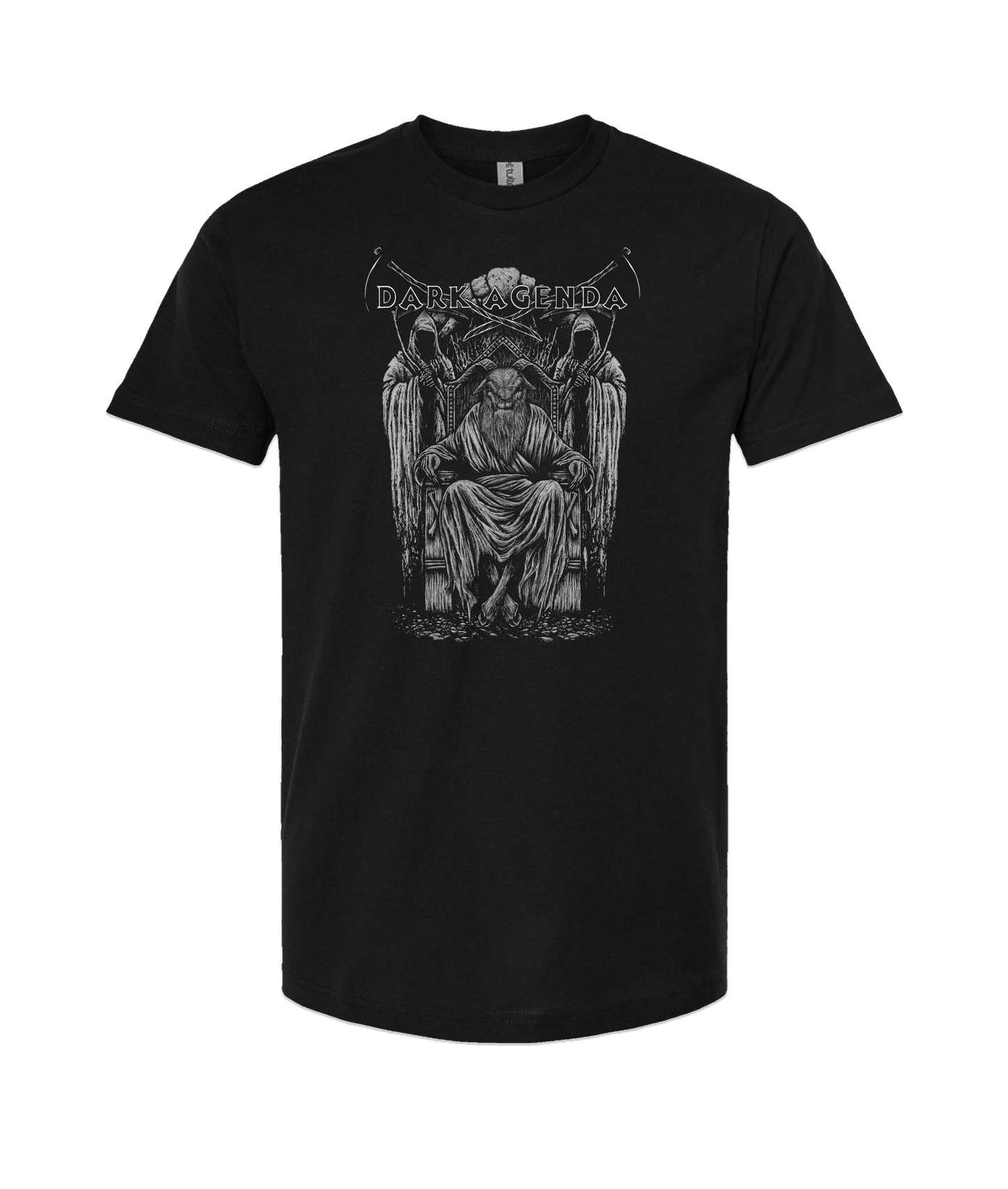Dark Agenda - Goat Throne - Black T-Shirt