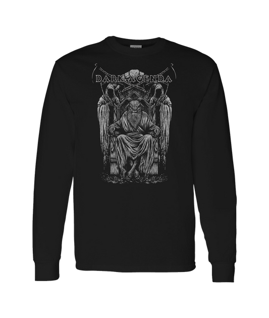 Dark Agenda - Goat Throne - Black Long Sleeve T