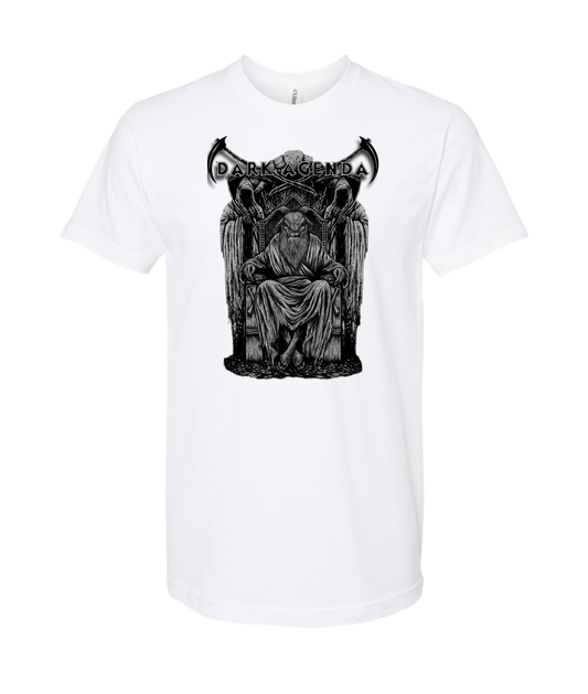 Dark Agenda - Goat Throne - White T Shirt