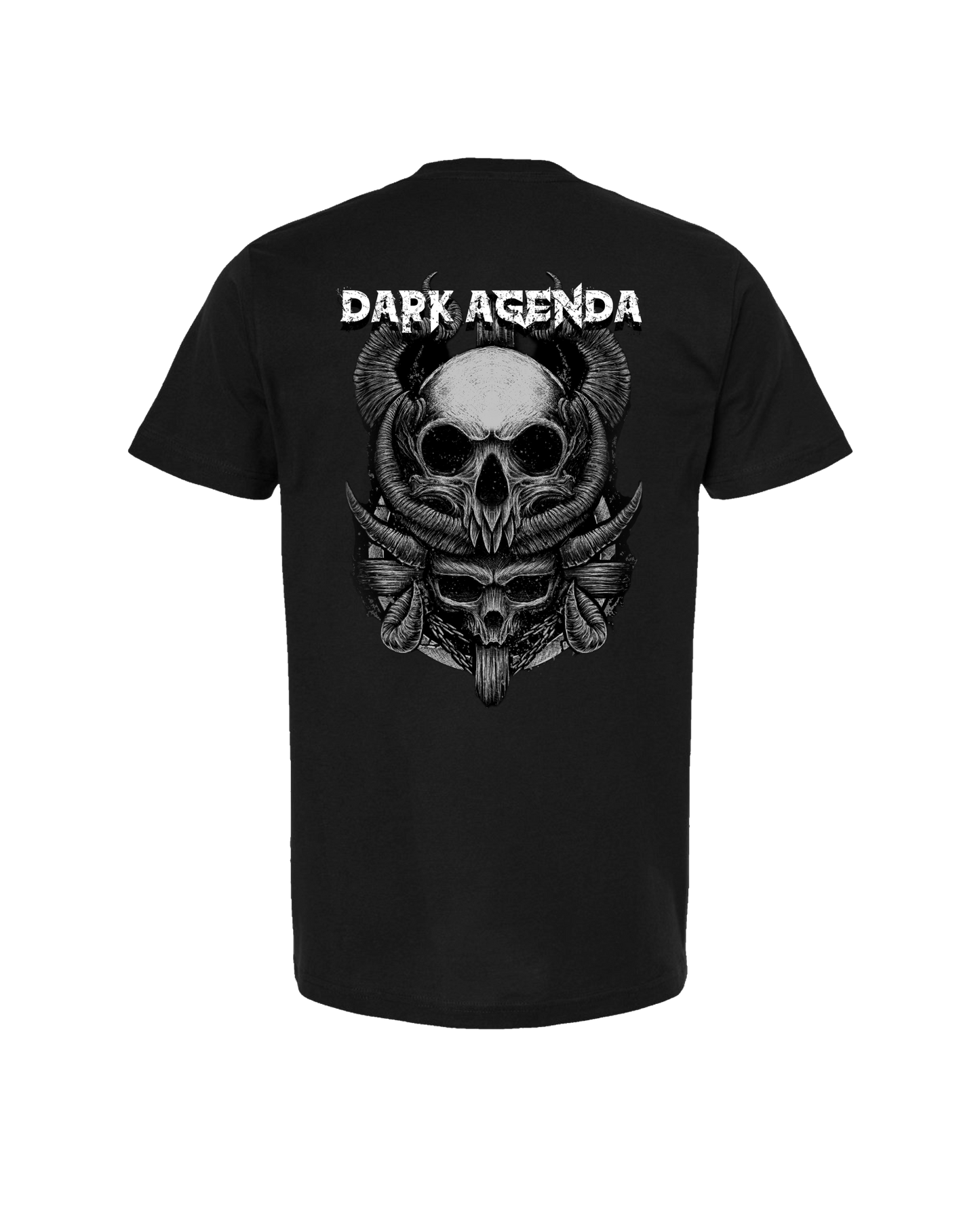 Dark Agenda - Double - Black T Shirt