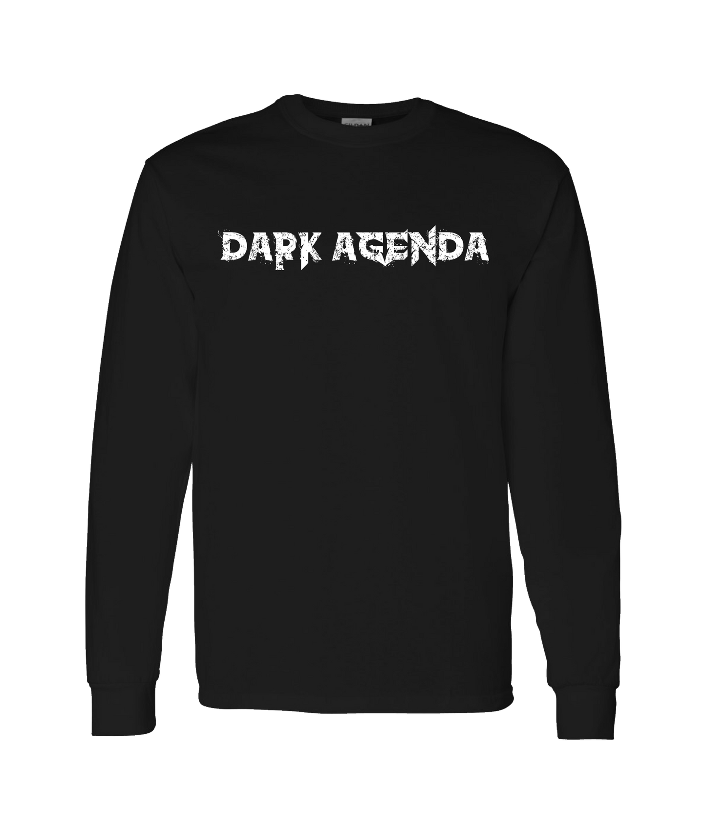 Dark Agenda - Double - Black Long Sleeve T