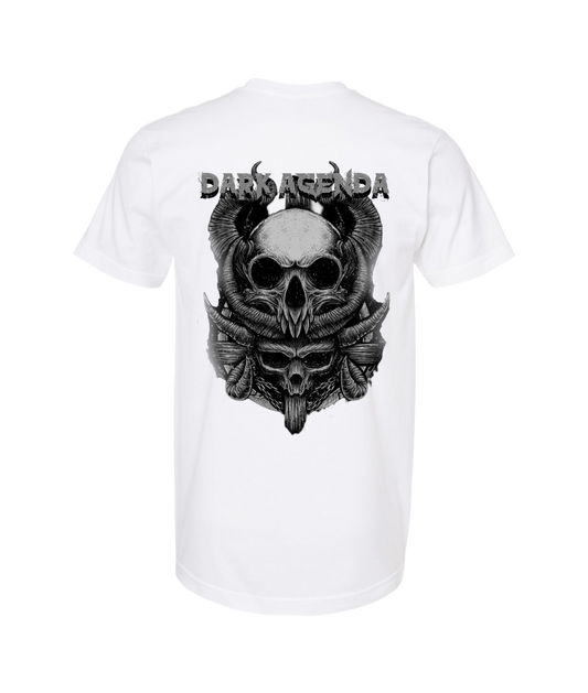Dark Agenda - Double - White T Shirt