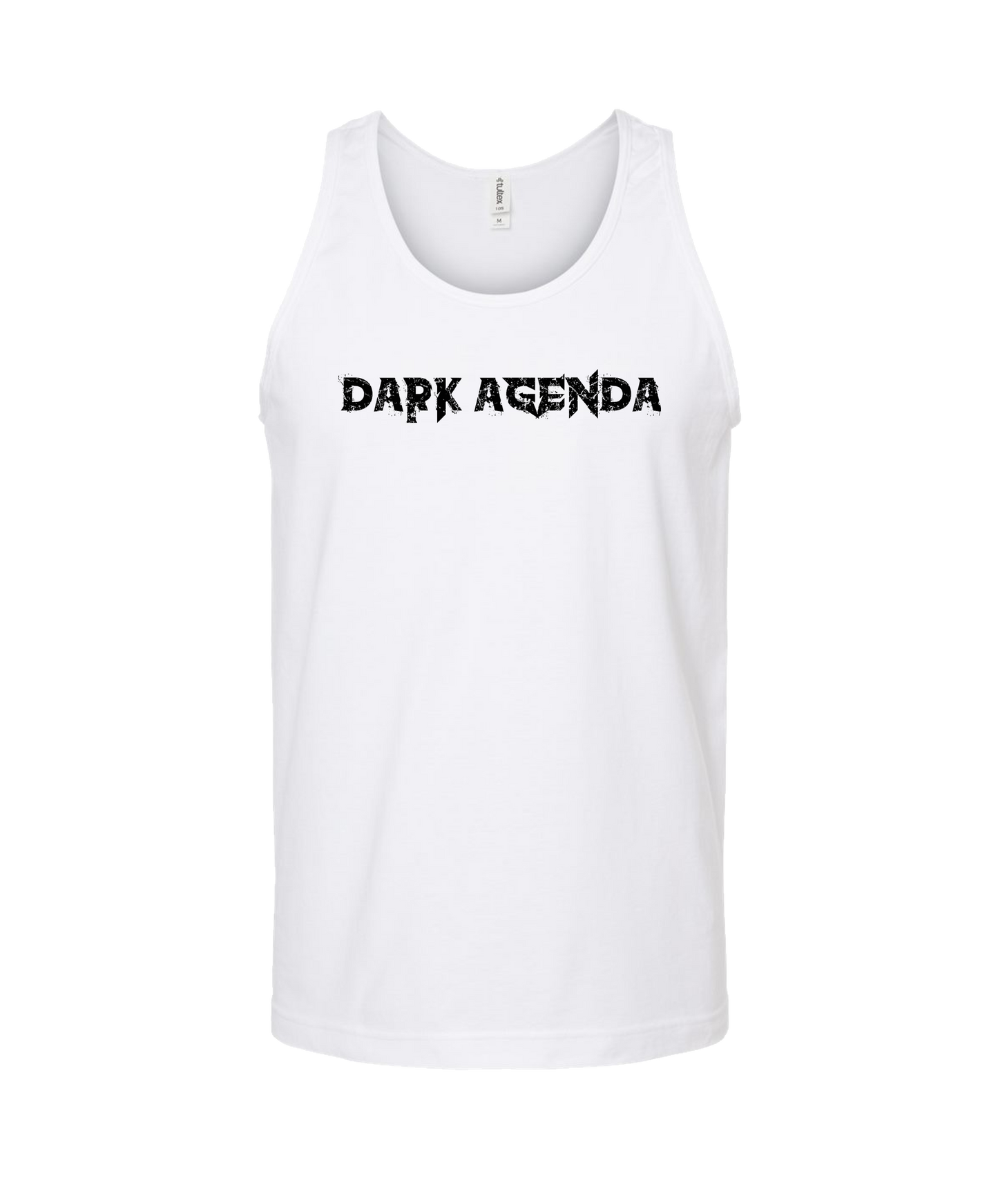 Dark Agenda - Double - White Tank Top