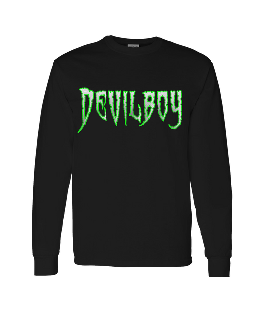 DEVILBOY - DESIGN 1 - Black Long Sleeve T