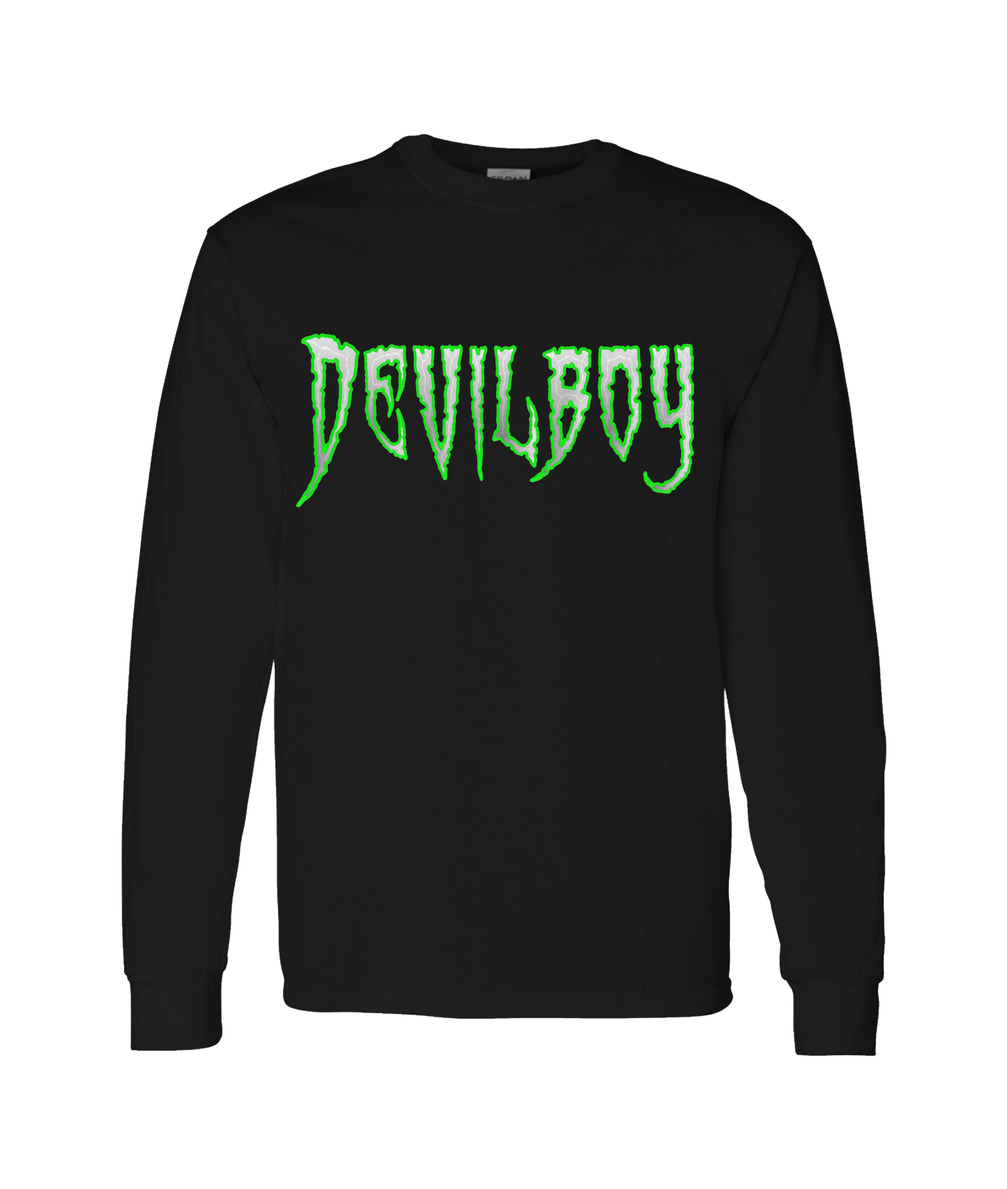 V-DBOTOP - DESIGN 1 - Black Long Sleeve T