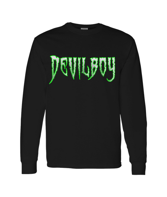 V-DBOTOP - DESIGN 1 - Black Long Sleeve T