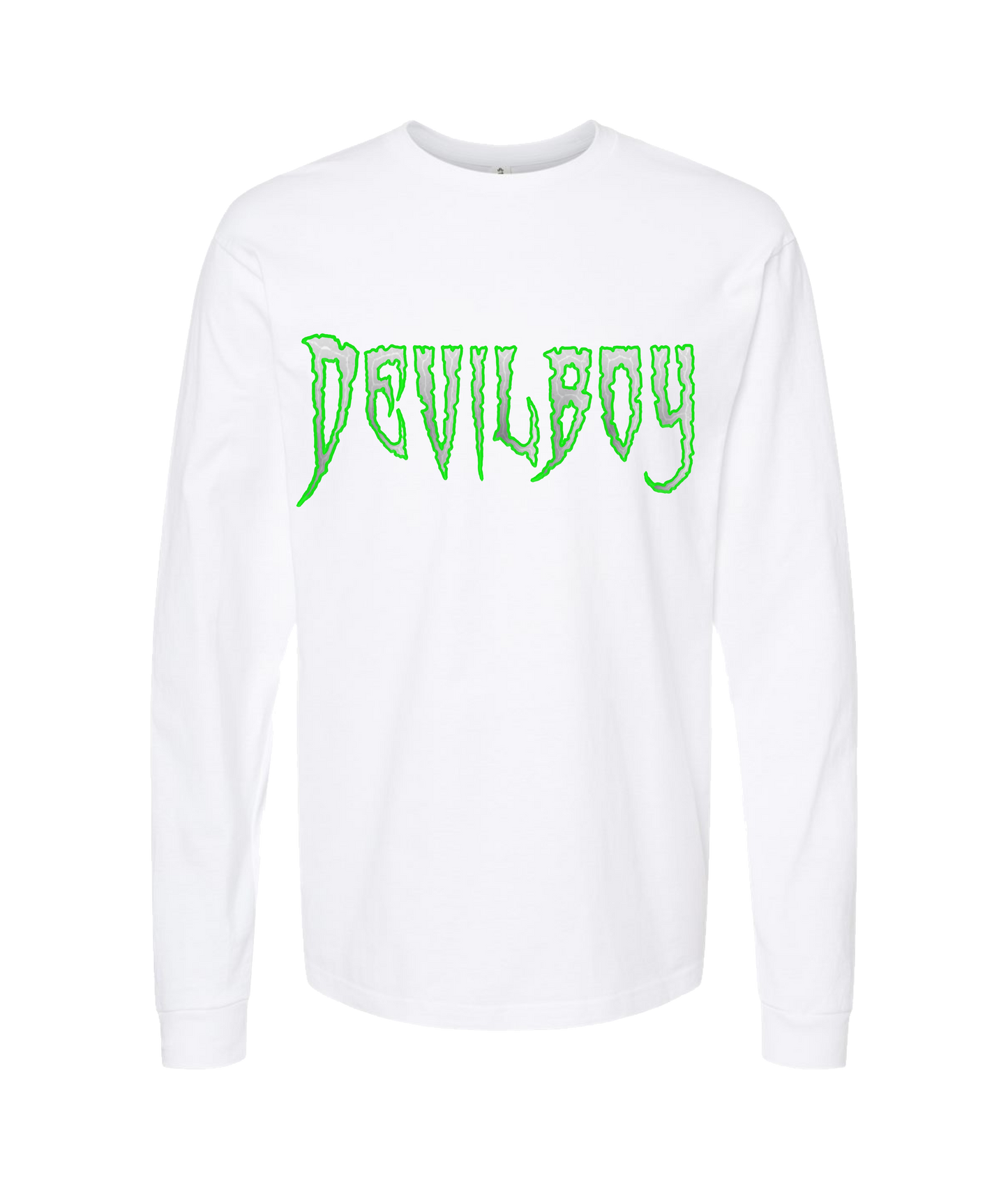 DEVILBOY - DESIGN 1 - White Long Sleeve T