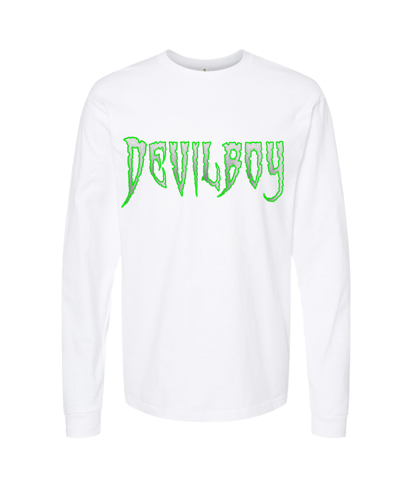 V-DBOTOP - DESIGN 1 - White Long Sleeve T