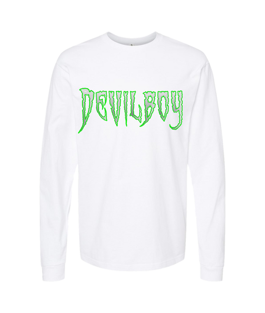 V-DBOTOP - DESIGN 1 - White Long Sleeve T
