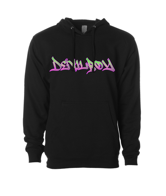 V-DBOTOP - DESIGN 2 - Black Hoodie