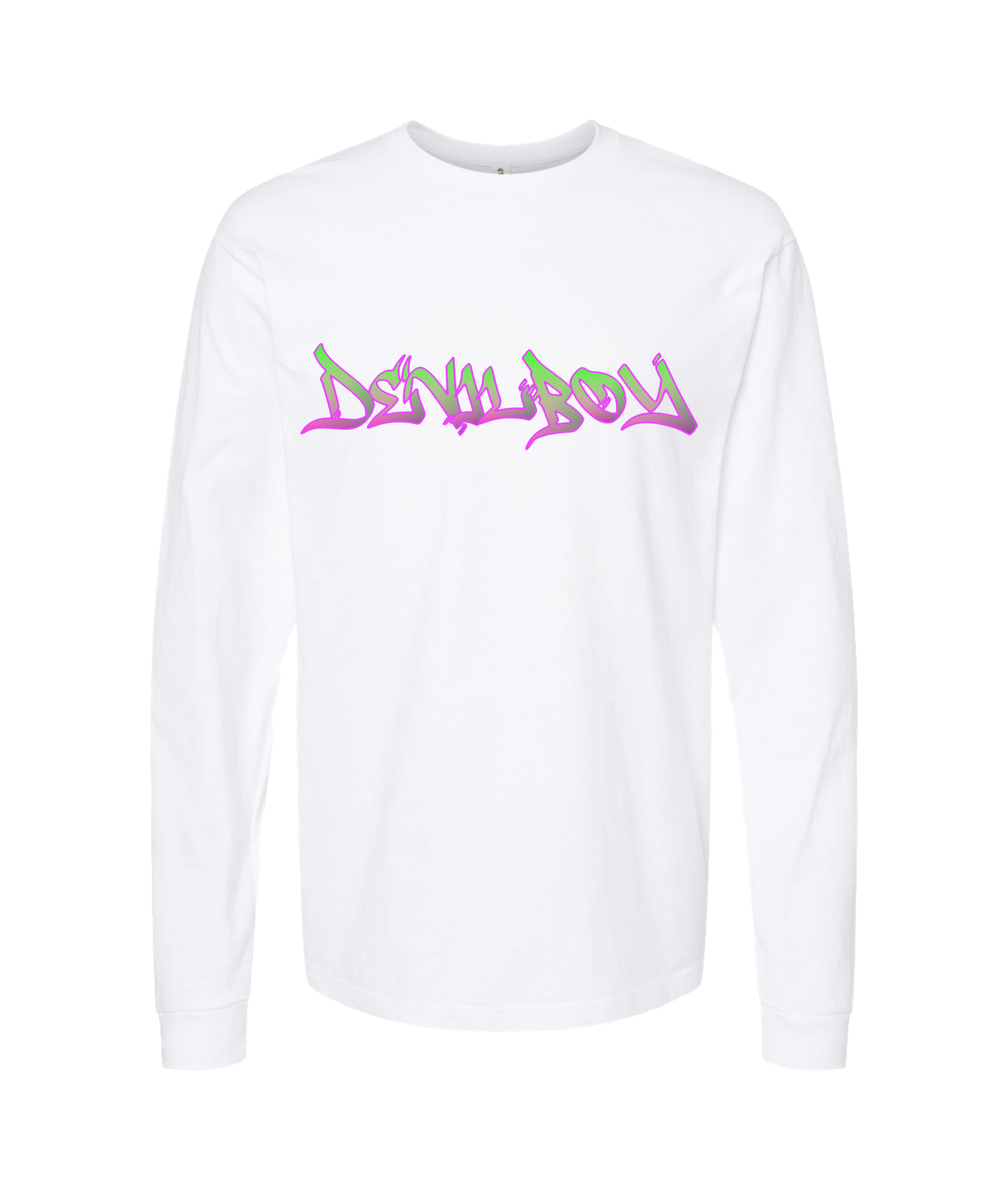 V-DBOTOP - DESIGN 2 - White Long Sleeve T