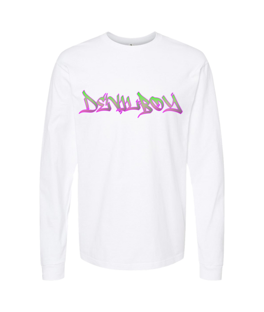 V-DBOTOP - DESIGN 2 - White Long Sleeve T