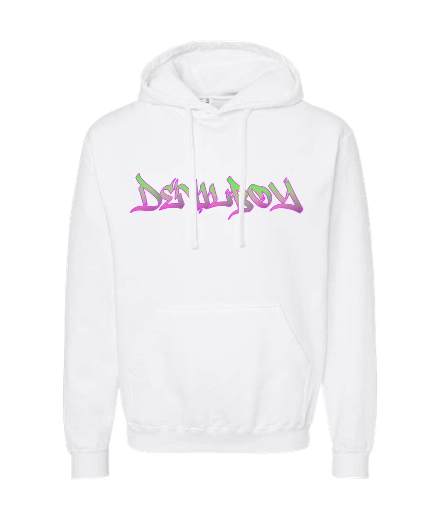 V-DBOTOP - DESIGN 2 - White Hoodie