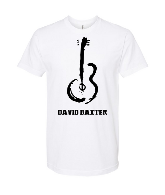 David Wayne Baxter - Guitar Logo - White T-Shirt