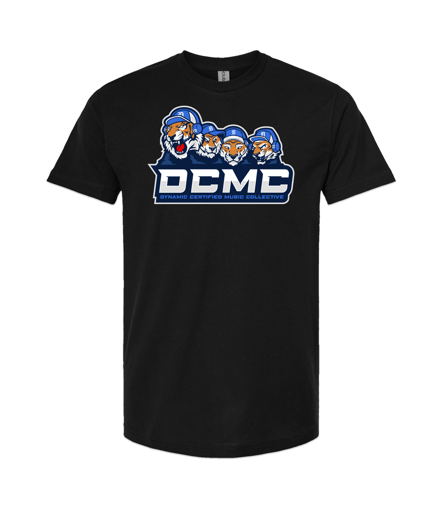 V-DCMCTOP - Tigers - Black T-Shirt