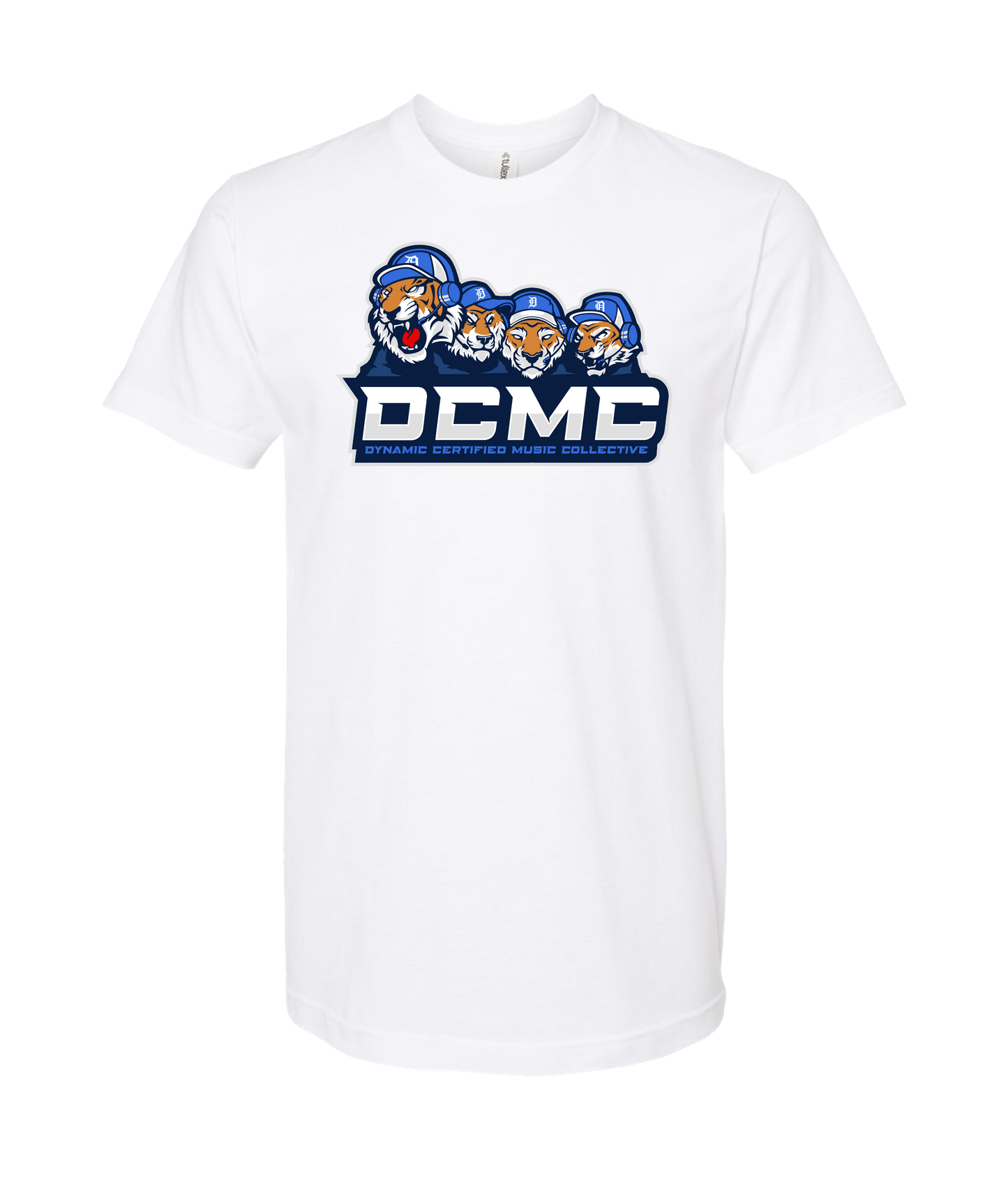 V-DCMCTOP - Tigers - White T Shirt