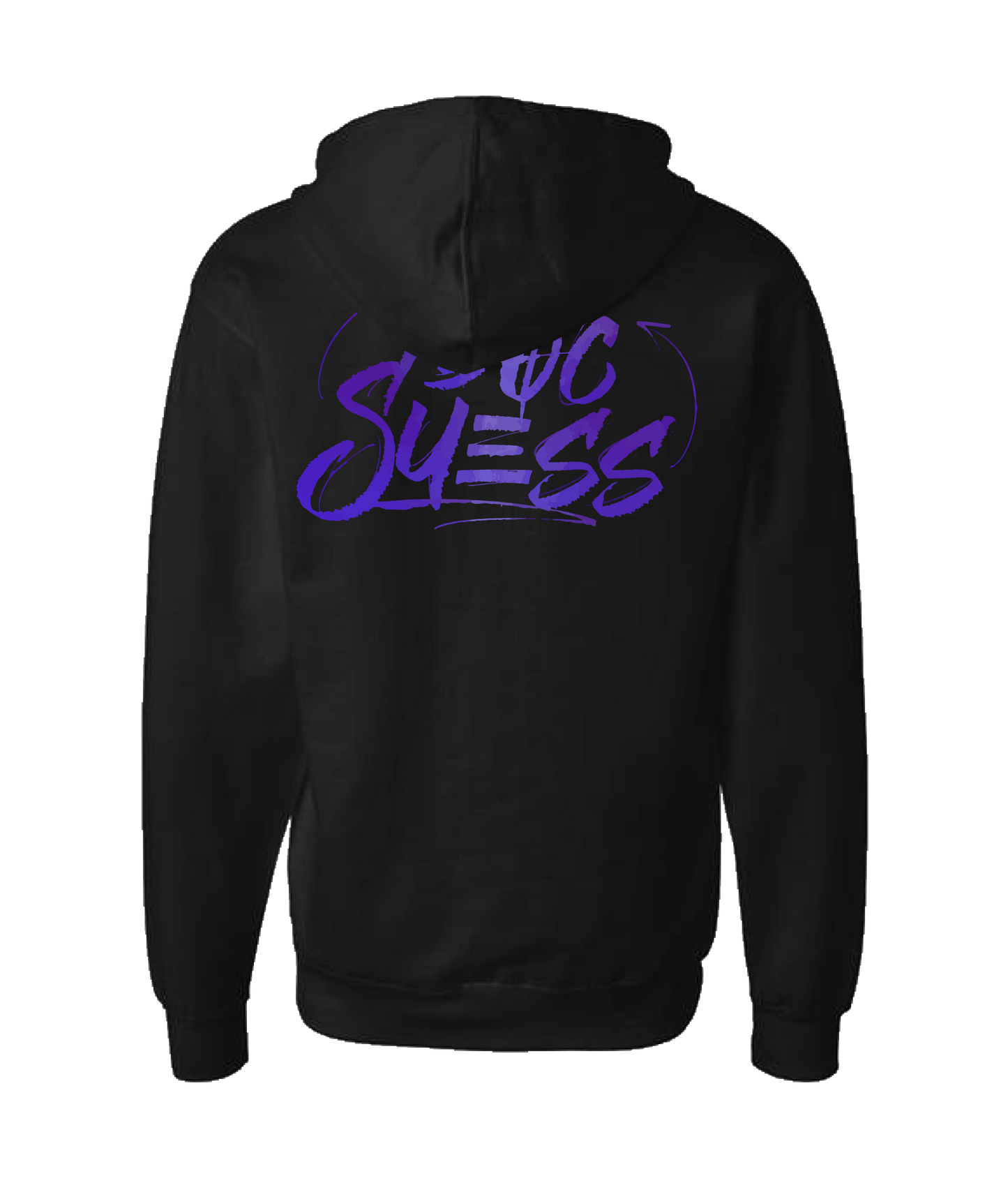 V-DCSMTOP - Doc Suess - Black Zip Up Hoodie