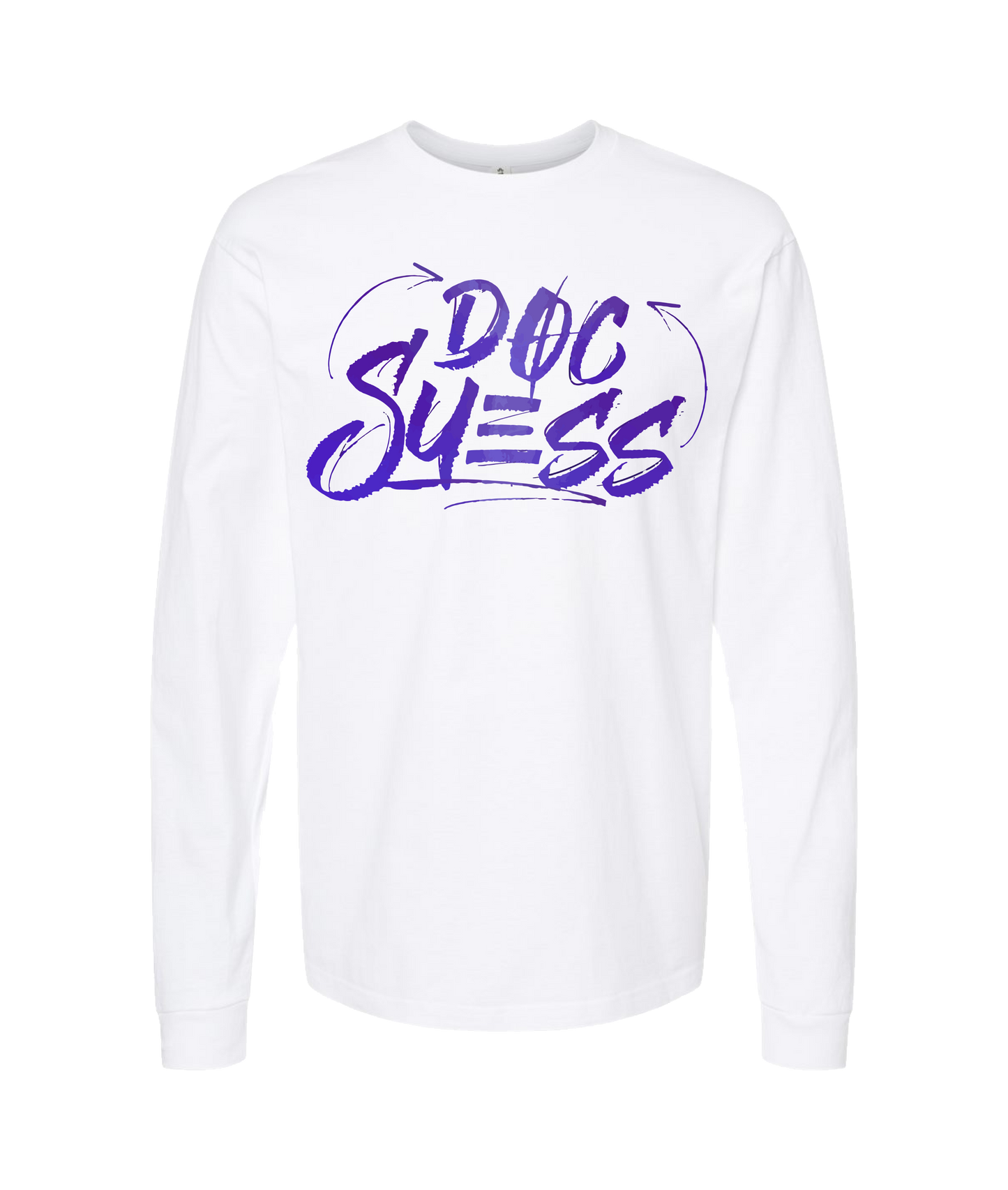 V-DCSMTOP - Doc Suess - White Long Sleeve T