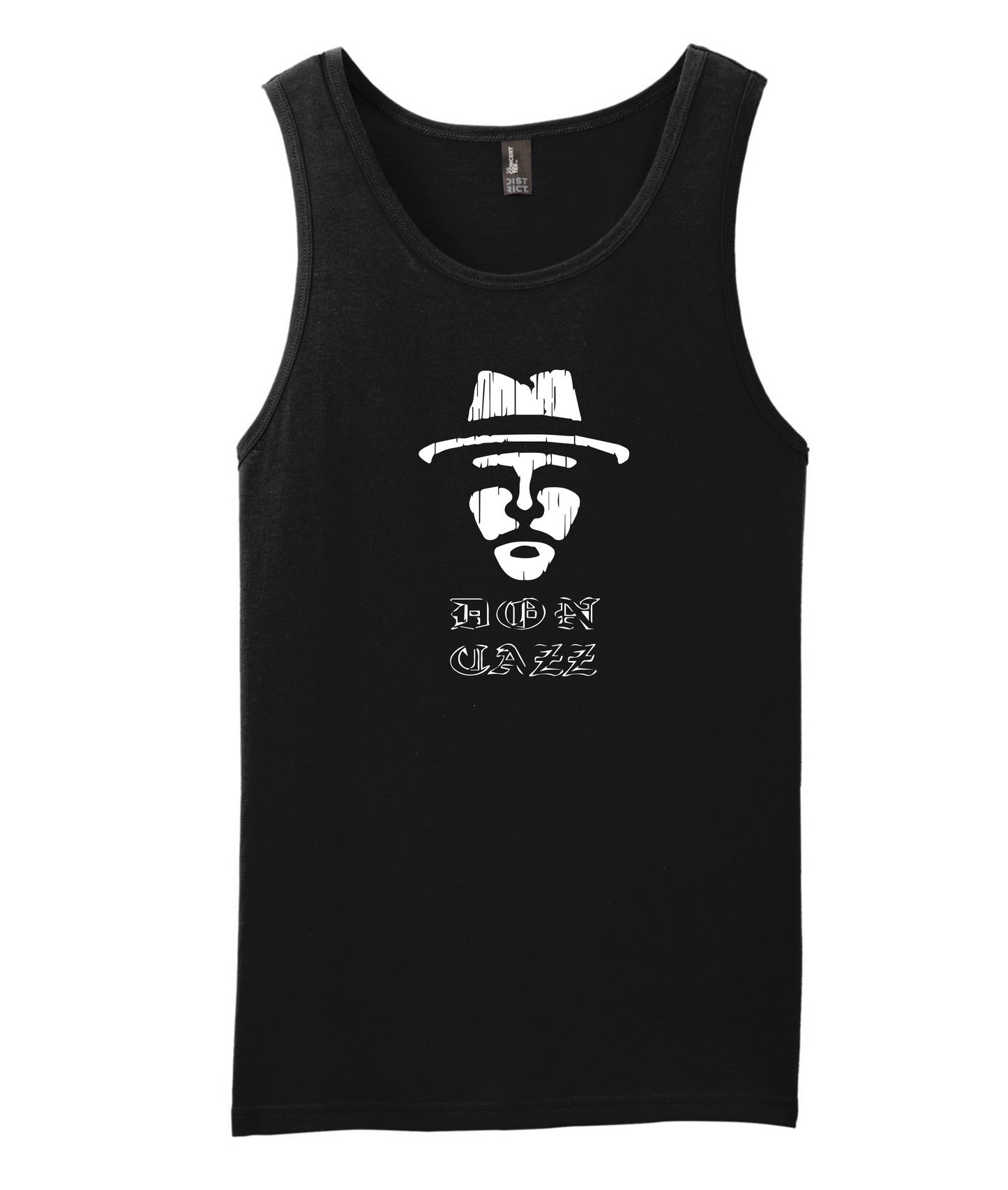 V-DCTOP - DESIGN 3 - Black Tank Top