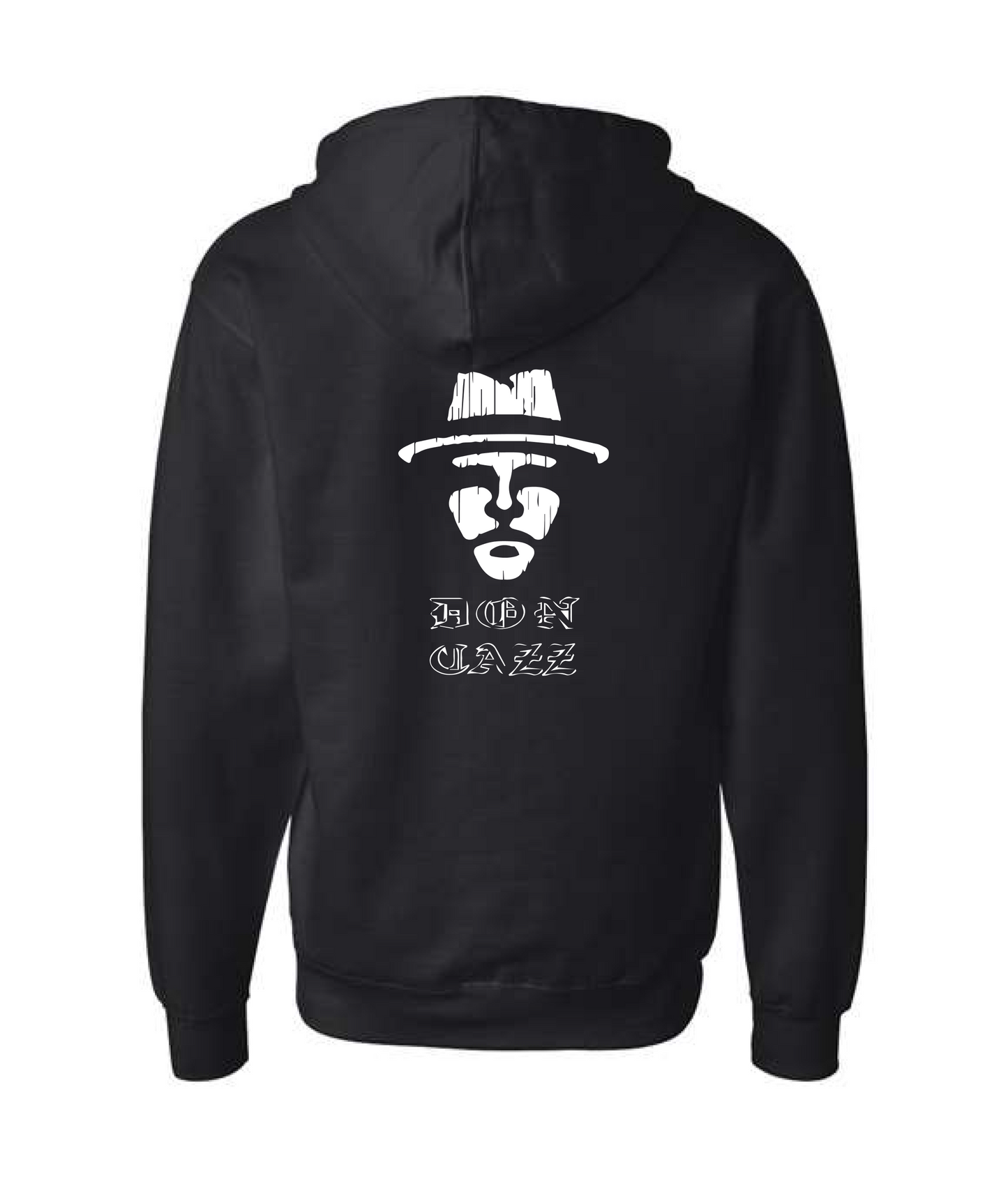 V-DCTOP - DESIGN 3 - Black Zip Up Hoodie