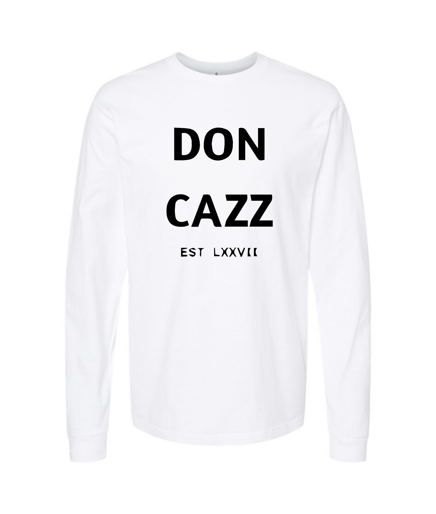 Don Cazz - EST LXXVII - White Long Sleeve T