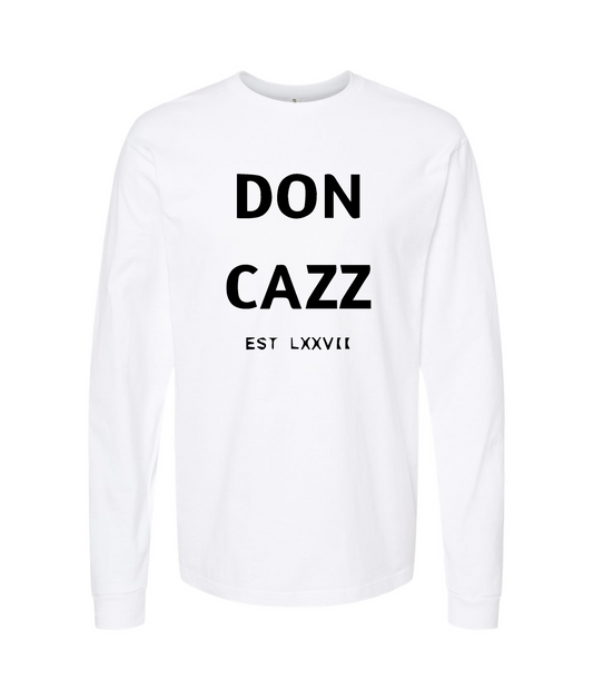 Don Cazz - EST LXXVII - White Long Sleeve T