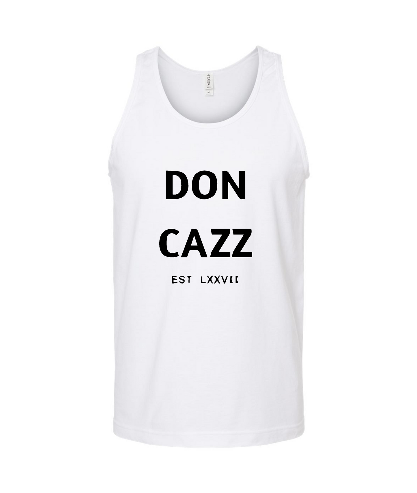 V-DCTOP - DESIGN 2 - White Tank Top