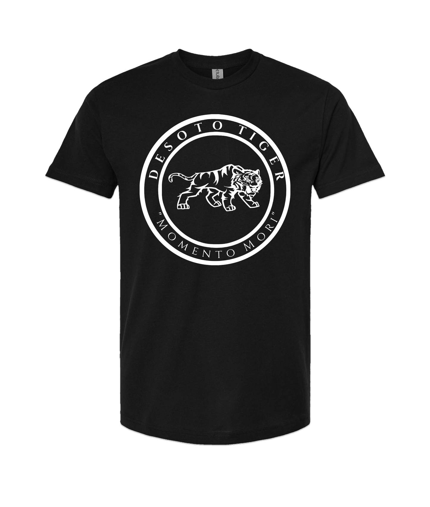 Desoto Tiger - LOGO 1 - Black T-Shirt