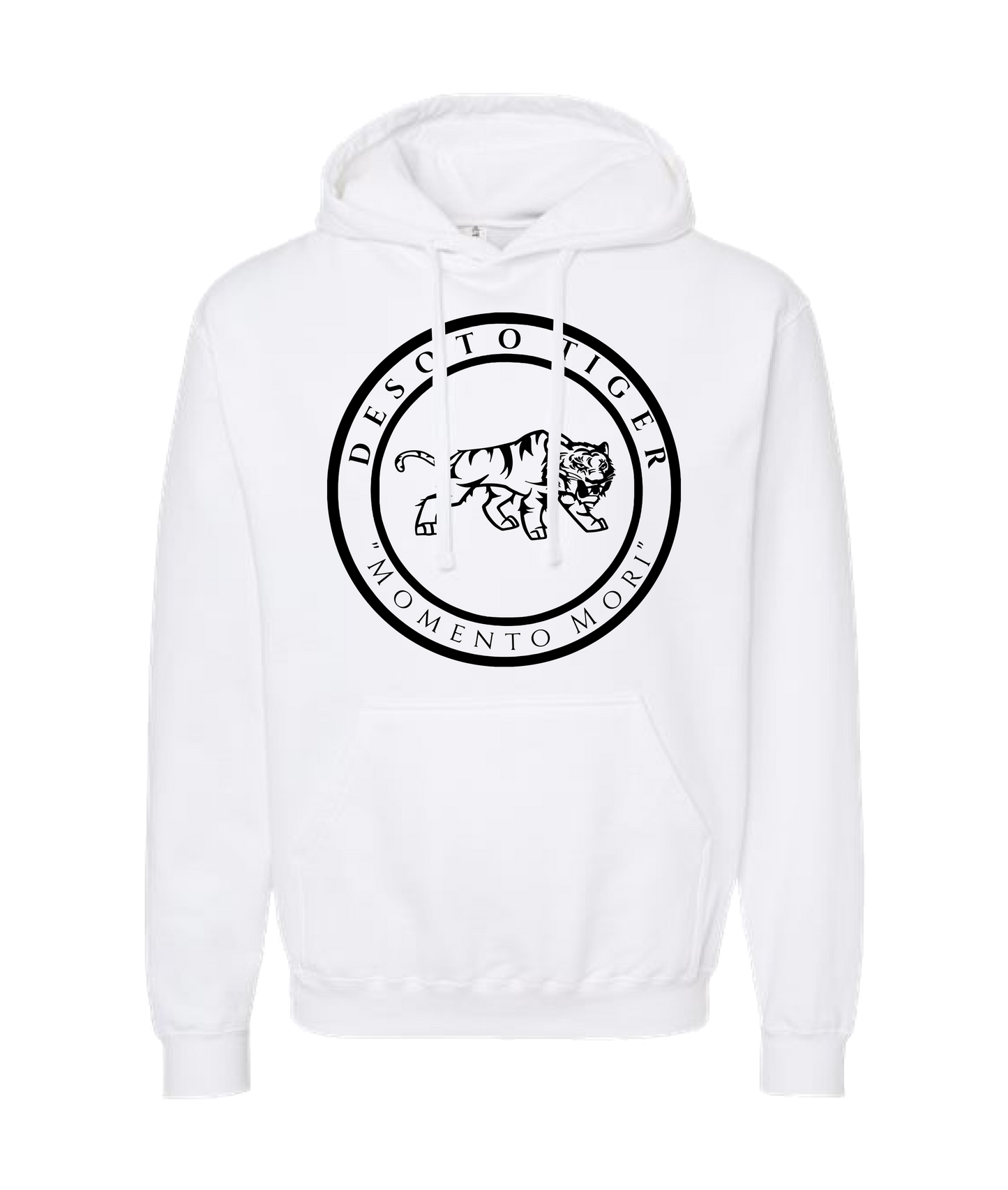 Desoto Tiger - LOGO 1 - White Hoodie