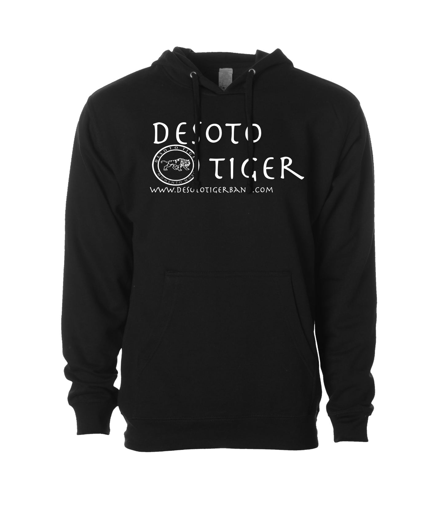 Desoto Tiger - LOGO 2 - Black Hoodie