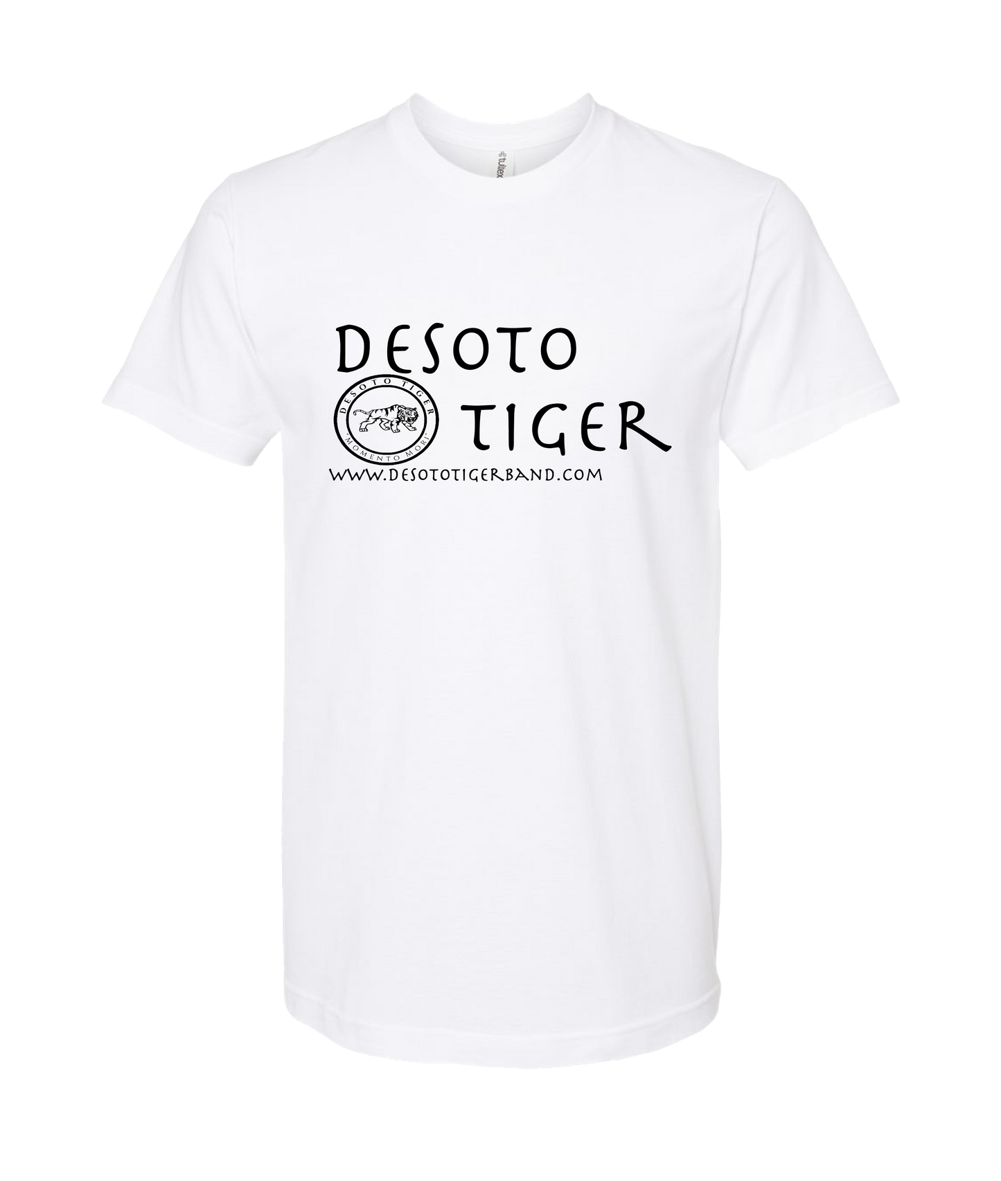 Desoto Tiger - LOGO 2 - White T Shirt