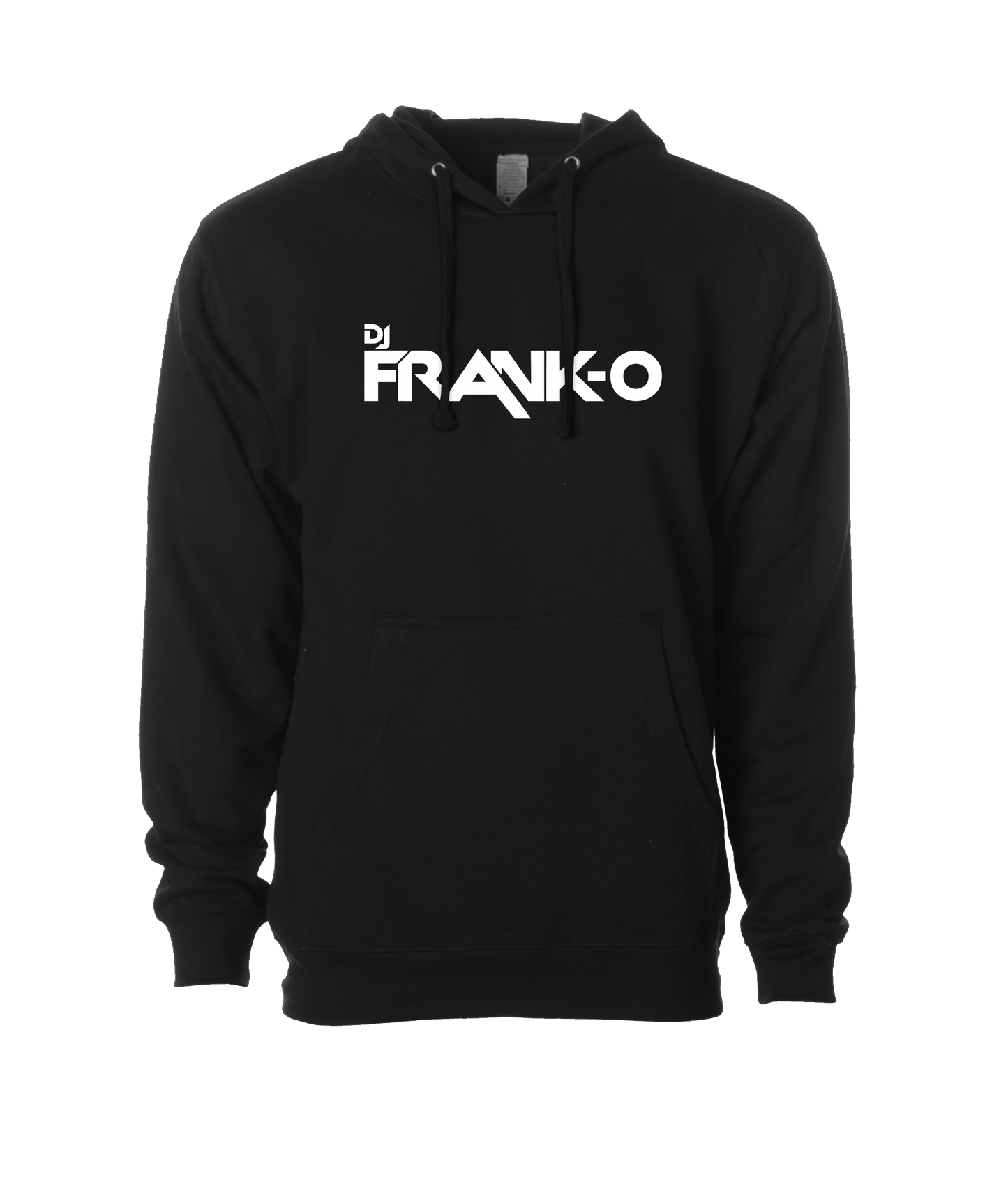 DJ FRANK - O - Logo - Black Hoodie