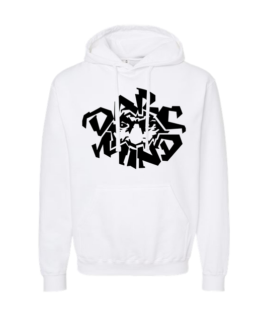 DARC MIND - Logo 1 - White Hoodie