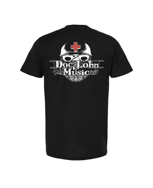 Doc Lohn Music - Music is Healing - Black T-Shirt